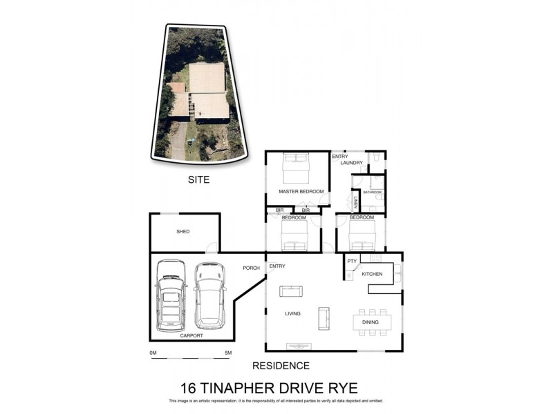 16 Tinapher Drive, Rye VIC 3941 Floorplan