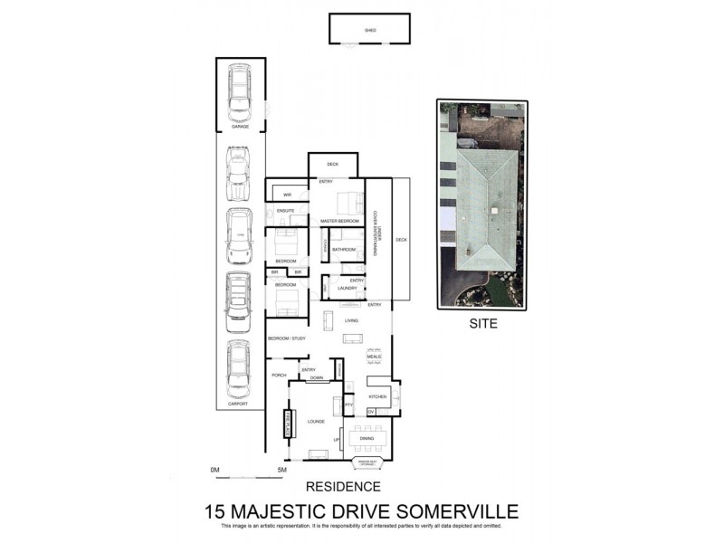 15 Majestic Drive, Somerville VIC 3912 Floorplan