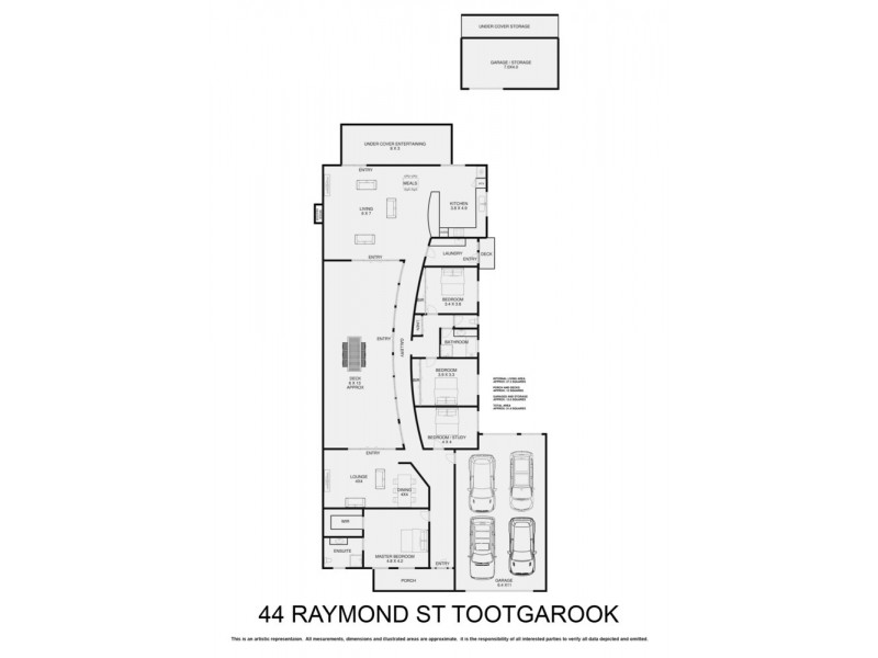 44 Raymond Street, Tootgarook VIC 3941 Floorplan