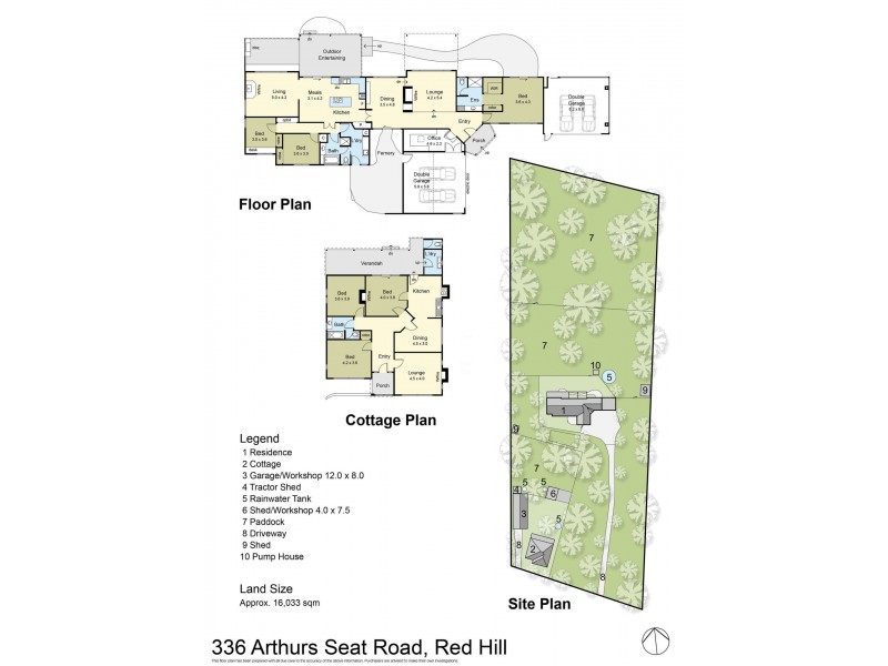 336 Arthurs Seat Road, Red Hill VIC 3937 Floorplan