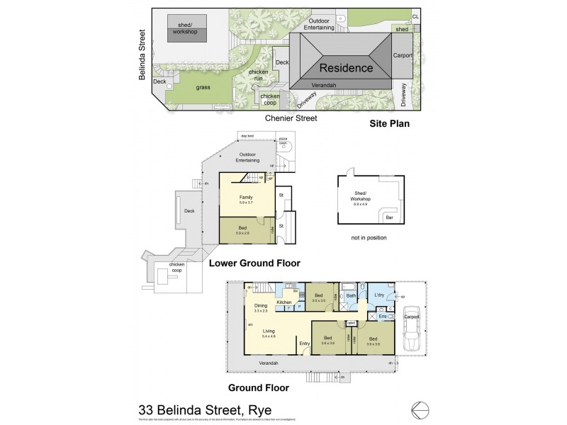 33 Belinda Street, Rye VIC 3941 Floorplan