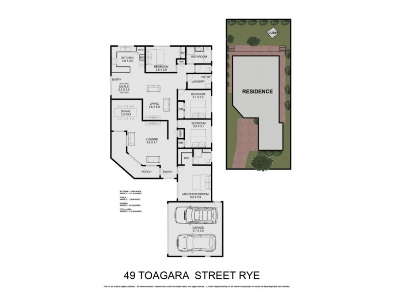 49 Toagara Street, Rye VIC 3941 Floorplan