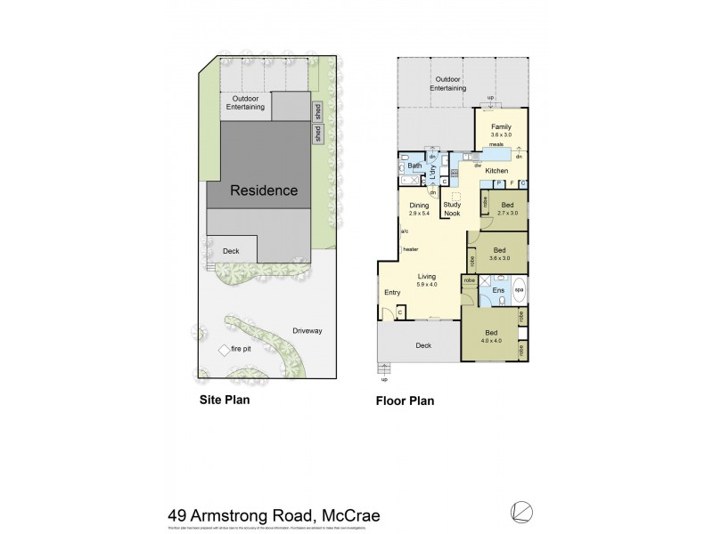 49 Armstrong Road, Mccrae VIC 3938 Floorplan