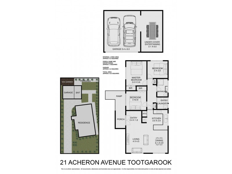 21 Acheron Avenue, Tootgarook VIC 3941 Floorplan