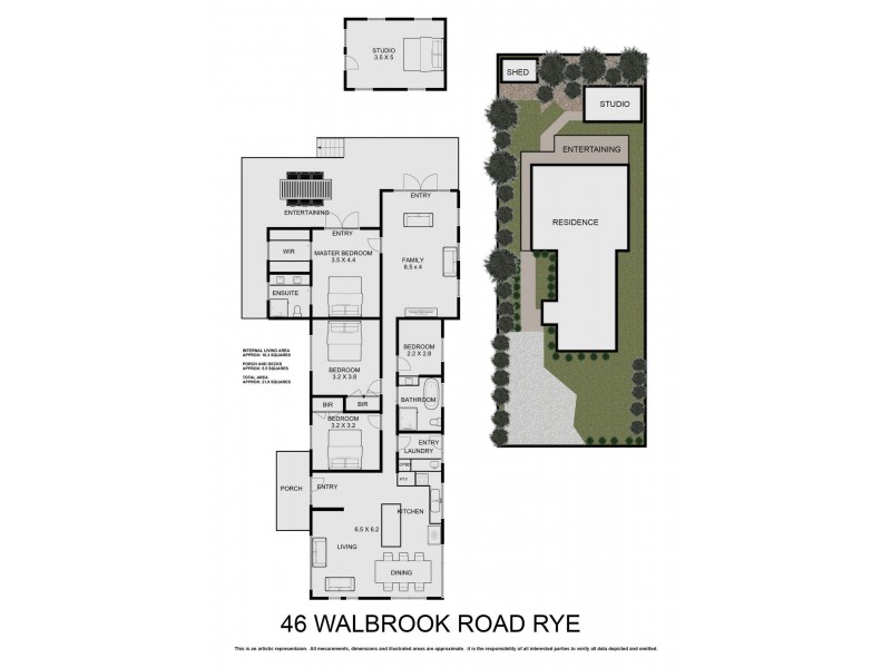46 Walbrook Road, Rye VIC 3941 Floorplan
