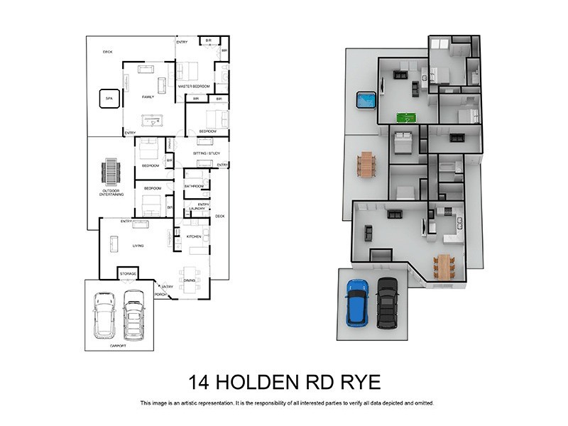 14 Holden Road, Rye VIC 3941 Floorplan