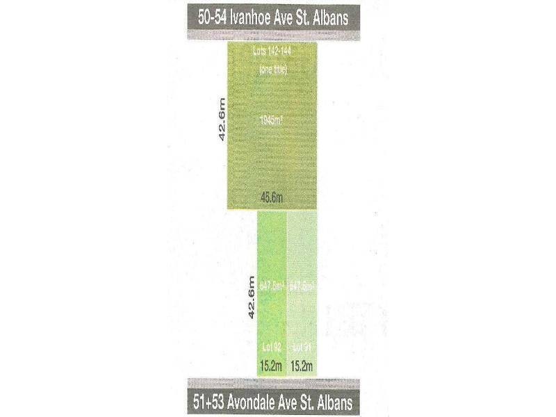 51 + 53 Avondale Avenue, St Albans VIC 3021