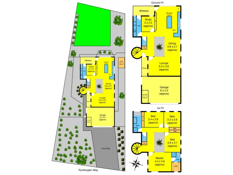 52 Rutherglen Way, Taylors Lakes VIC 3038 Floorplan