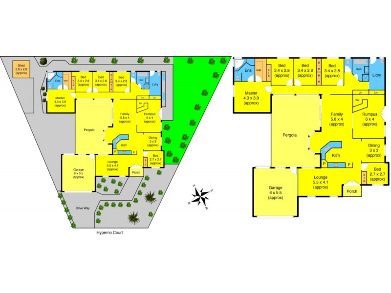 13 Hyperno Court, Keilor Downs VIC 3038 Floorplan