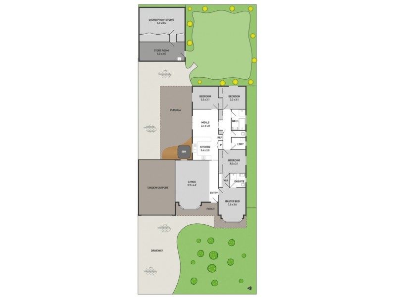 22 Themeda Court, Delahey VIC 3037 Floorplan