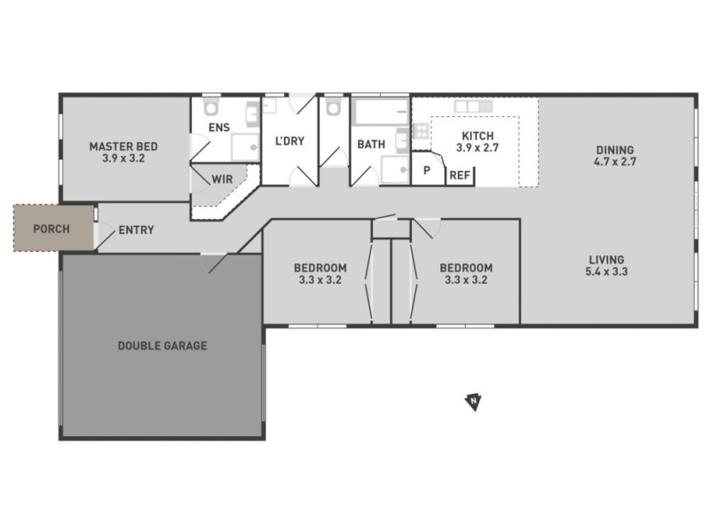 44 Klippel Way, Caroline Springs VIC 3023 Floorplan