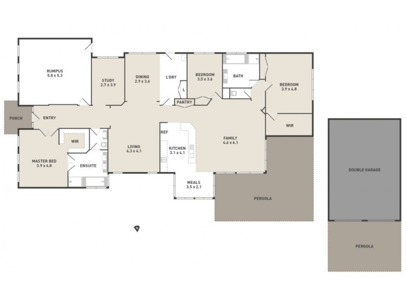 83 Bellevue Blvd, Hillside VIC 3037 Floorplan