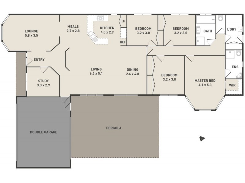 6 Dargo Place, Taylors Hill VIC 3037 Floorplan