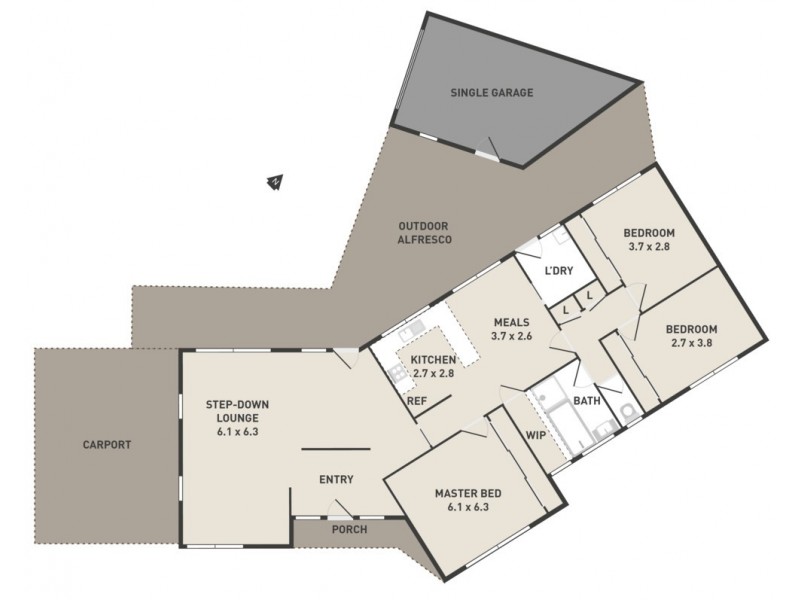 6 Guinane Avenue, Hoppers Crossing VIC 3029 Floorplan