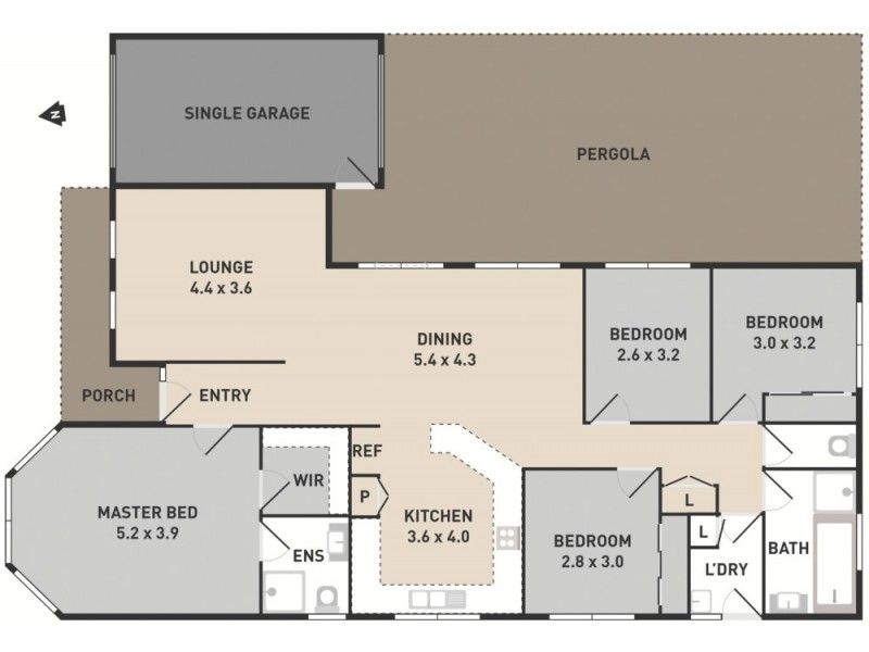 6 Oakwood Court, Hillside VIC 3037 Floorplan