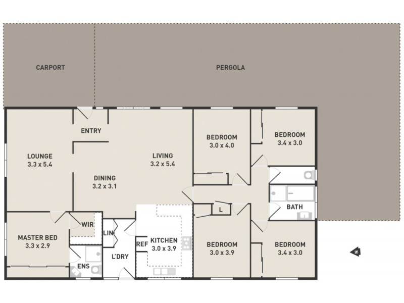 34 Angourie Crescent, Taylors Lakes VIC 3038 Floorplan