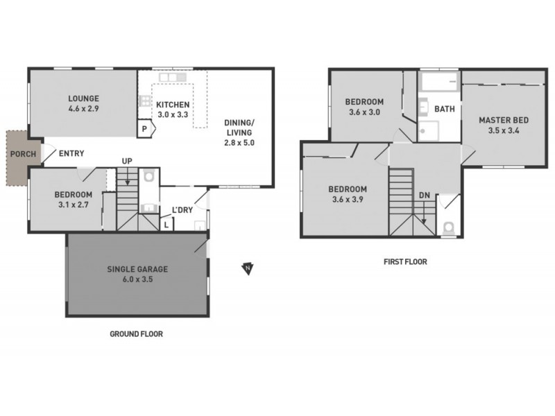 1/53A Pecks Road, Sydenham VIC 3037 Floorplan