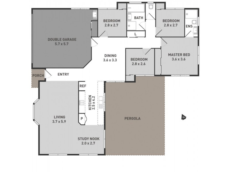 3 Twyford Close, Hillside VIC 3037 Floorplan