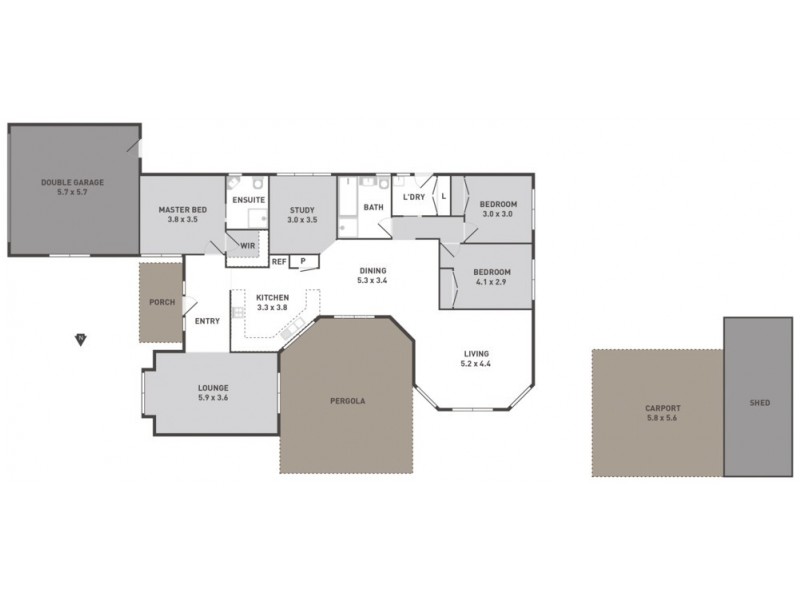 8 Oakmont Court, Hillside VIC 3037 Floorplan