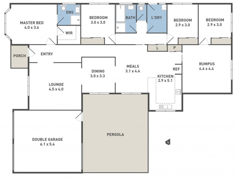 40 Saratoga Crescent, Keilor Downs VIC 3038 Floorplan