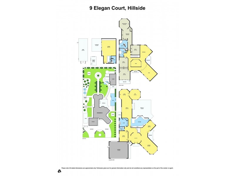 9 Elegan Court, Hillside VIC 3037 Floorplan