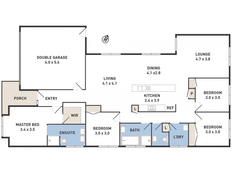 63 Riviera Drive, Hillside VIC 3037 Floorplan