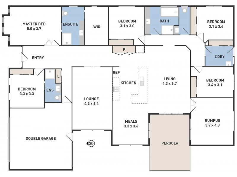 16 Rivergum Place, Hillside VIC 3037 Floorplan
