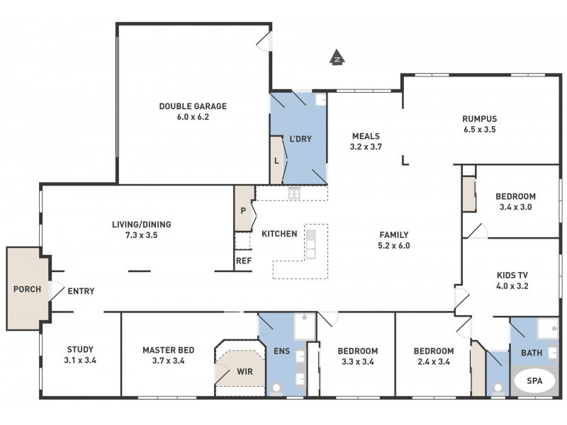 7 Loxton Street, Tarneit VIC 3029 Floorplan