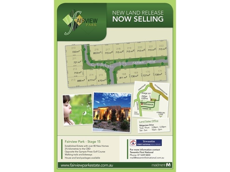 1 Corella andquot;Fairview Parkandquot; ROAD, Gympie QLD 4570