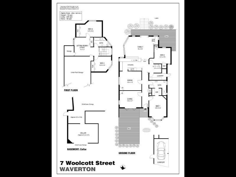 7 Woolcott Street, Waverton NSW 2060