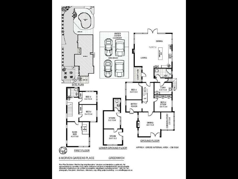 6 Morven Gardens Lane, Greenwich NSW 2065