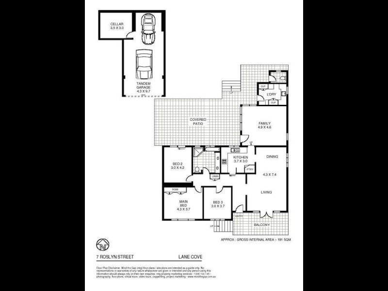 7 Roslyn Street, Lane Cove NSW 2066