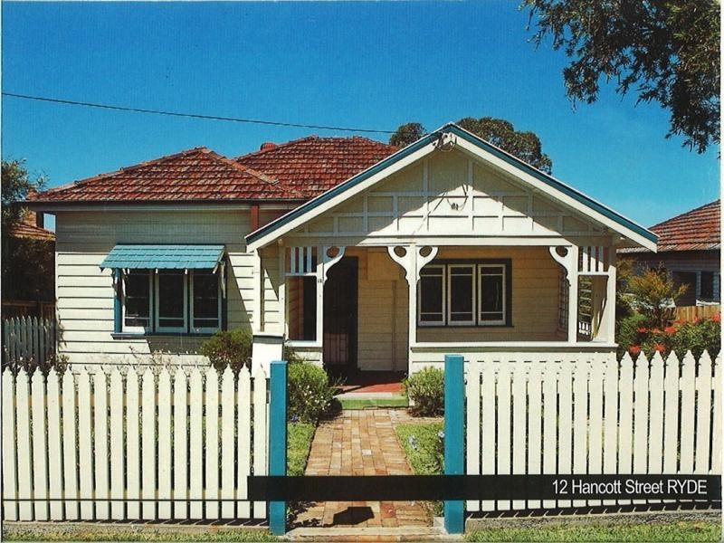12 Hancott Street, Ryde NSW 2112
