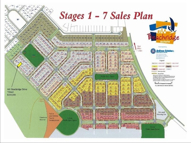 Lot 461 Beachridge Drive, Jurien Bay WA 6516