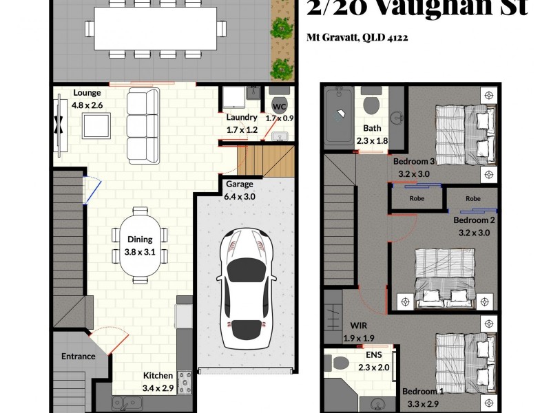 2+3/20 Vaughan Street, Mount Gravatt QLD 4122