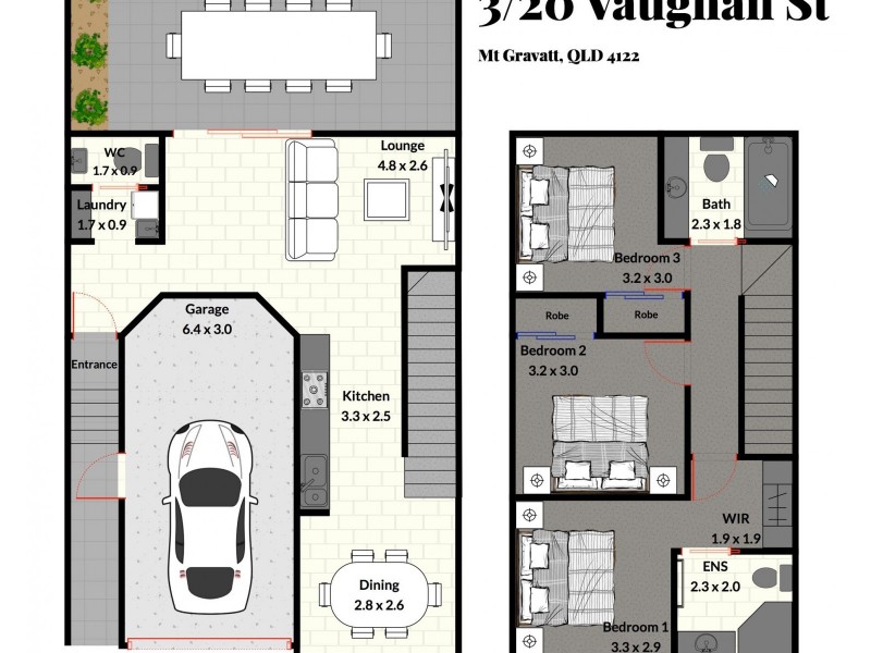 2+3/20 Vaughan Street, Mount Gravatt QLD 4122