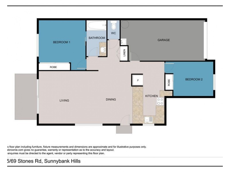 35/69 Stones Road, Sunnybank Hills QLD 4109 Floorplan