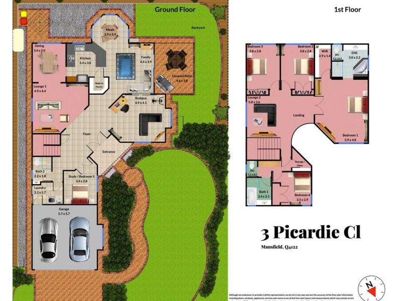 3 Picardie Close, Mansfield QLD 4122 Floorplan