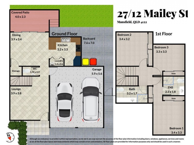 27/12 Mailey Street, Mansfield QLD 4122 Floorplan