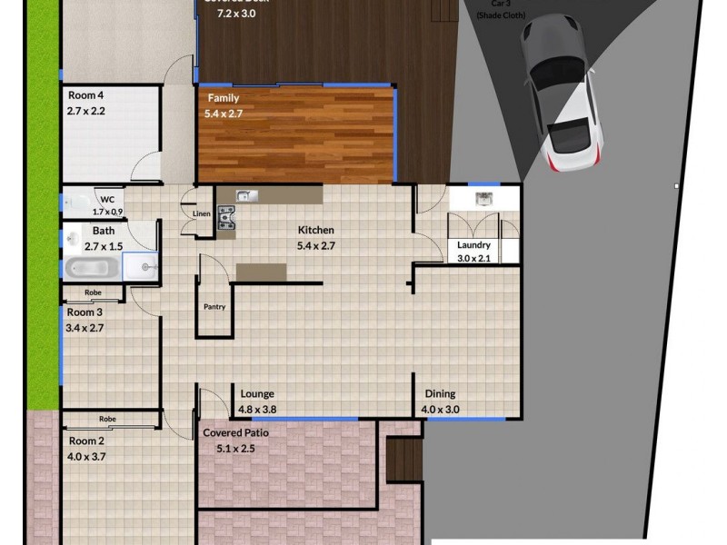 22 Bluebell Street, Mansfield QLD 4122 Floorplan