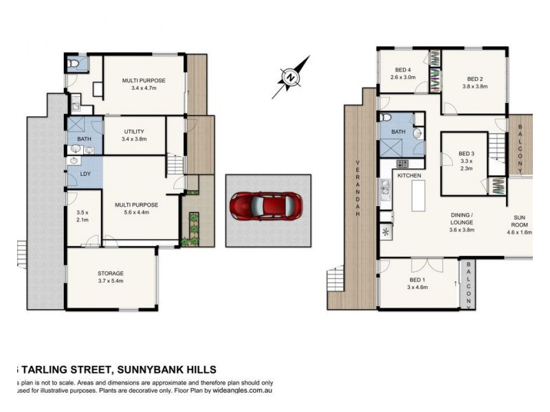 36 Tarling Street, Sunnybank Hills QLD 4109 Floorplan
