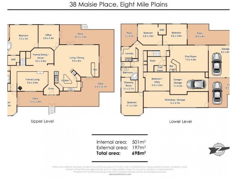 38 Maisie Place, Eight Mile Plains QLD 4113 Floorplan