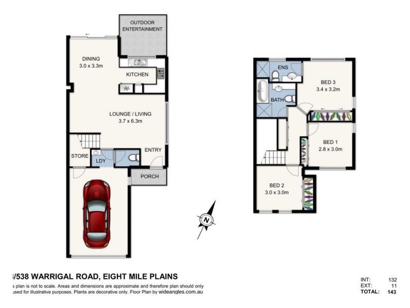 48/538 Warrigal Road, Eight Mile Plains QLD 4113 Floorplan