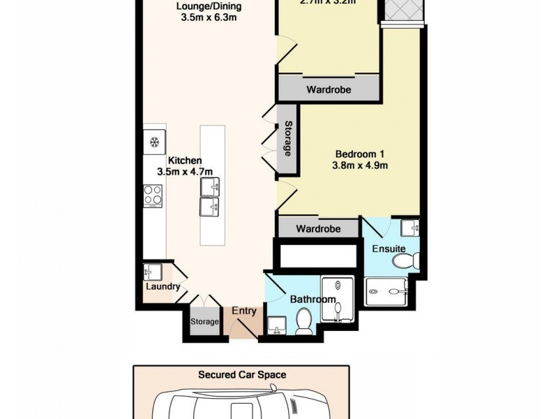 821/21-37 Waitara Avenue, Waitara NSW 2077 Floorplan