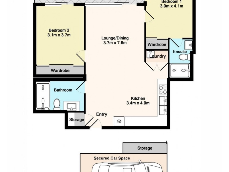 G06/12-14 Park Avenue, Waitara NSW 2077 Floorplan