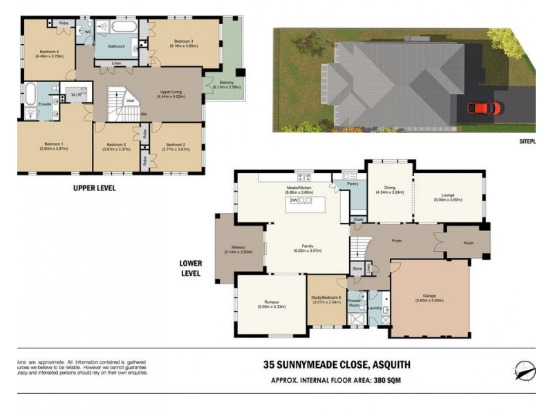35 Sunnymeade Close, Asquith NSW 2077 Floorplan