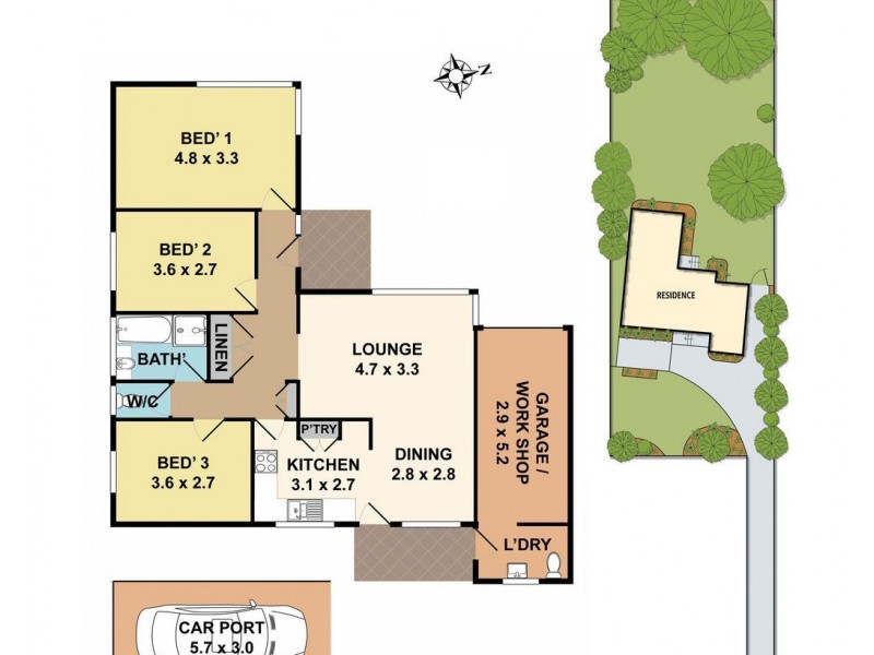 29 Jubilee Street, Wahroonga NSW 2076 Floorplan