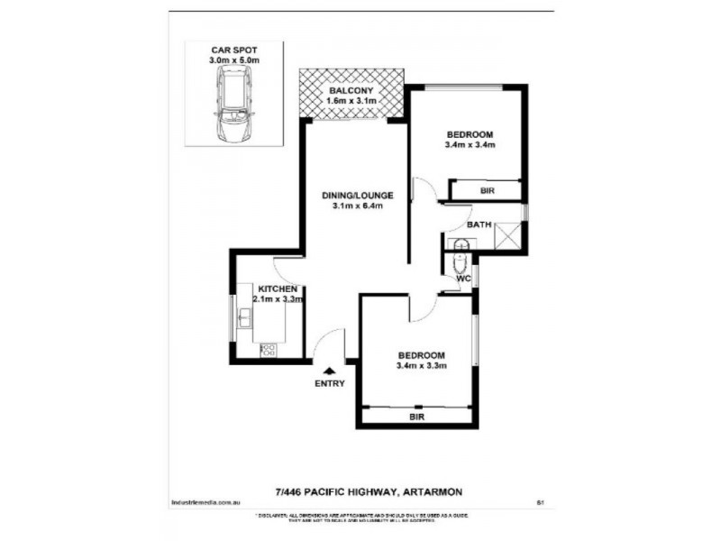 7/446 Pacific Highway, Artarmon NSW 2064