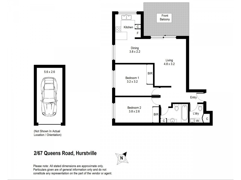 2/67-69 Queens Road, Hurstville NSW 2220