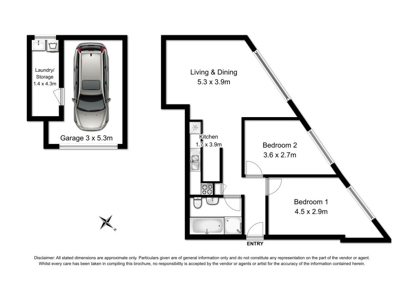 2/679-681 Forest Road, Bexley NSW 2207 Floorplan
